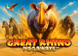 10รับ100 wallet เว็บตรง Great Rhino Megaways ทดลองเล่นฟรี